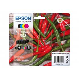 Pack EPSON 503 - 4 cartouches ORIGINE