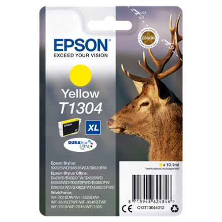 Cartouche EPSON T1304 - Jaune ORIGINE