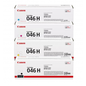 Pack Canon 046H - 4 toners ORIGINE