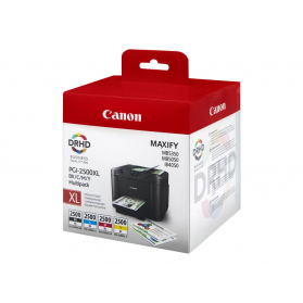 Pack CANON PGI-2500XL - 4 cartouches ORIGINE