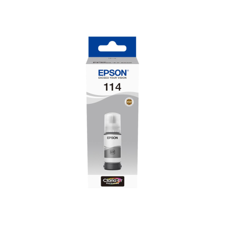 Bouteille EPSON ECOTANK 114 - Gris ORIGINE