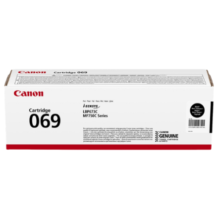 Toner Canon 069 - Noir ORIGINE