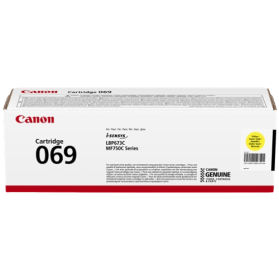 Toner Canon 069 - Jaune ORIGINE