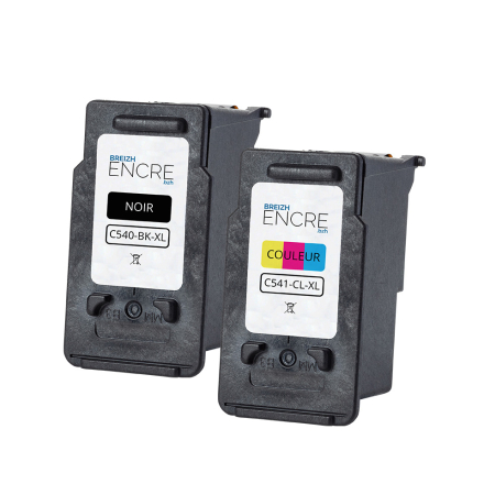 Canon PG-540 CL-541 Pack - Pack de 2 cartouches noire et couleurs canon  PG540 & CL541 5225B006 capacité 2 x 180 pages origine