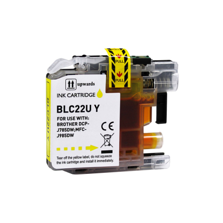 BROTHER LC22U XL - Jaune - Compatible