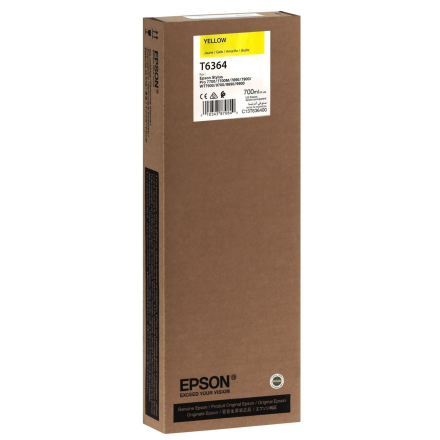 Epson T6364 - Jaune - Origine