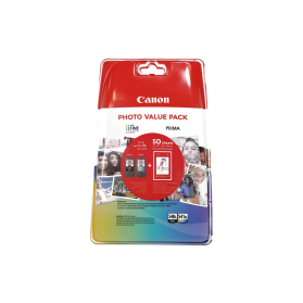 Canon 540 L 541 XL - Noir, couleurs - Papier photo - Origine