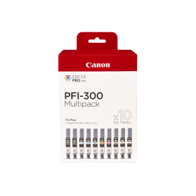 CANON PFI300 - 10 cartouches - Origine