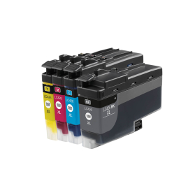 BROTHER LC426 XL - Noir, rouge, bleu, jaune - Compatible 