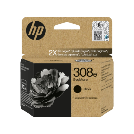 HP 308e EvoMore - Noir - Origine