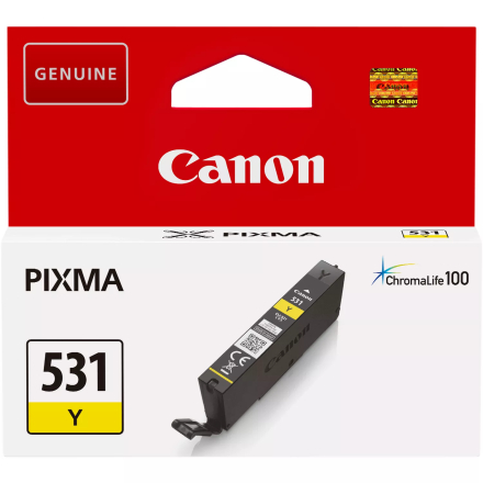 Canon CLI-531Y - Jaune - Origine Canon CLI-531Y - Jaune - Origine