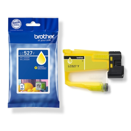Cartouche BROTHER LC527 - Jaune ORIGINE