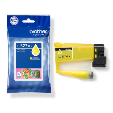 Cartouche BROTHER LC527XL - Jaune ORIGINE