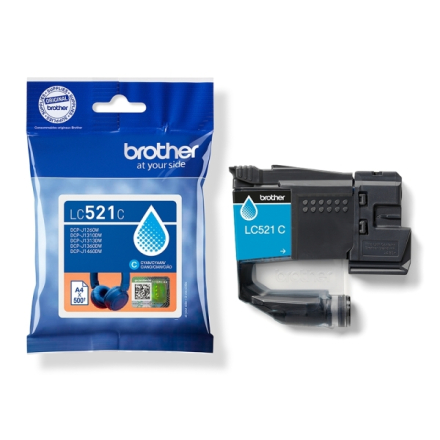 Cartouche BROTHER LC521 - Cyan ORIGINE