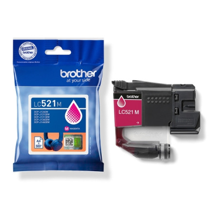 Cartouche BROTHER LC521 - Magenta ORIGINE