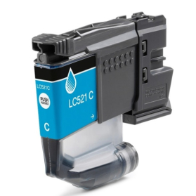 Cartouche BROTHER LC521 - Cyan compatible