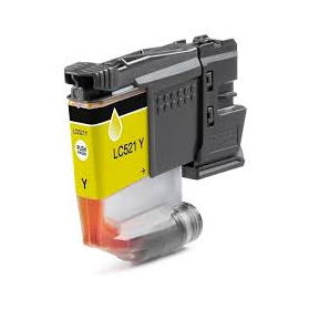 Cartouche BROTHER LC521 - Jaune compatible