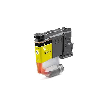 Cartouche BROTHER LC521 - Jaune compatible